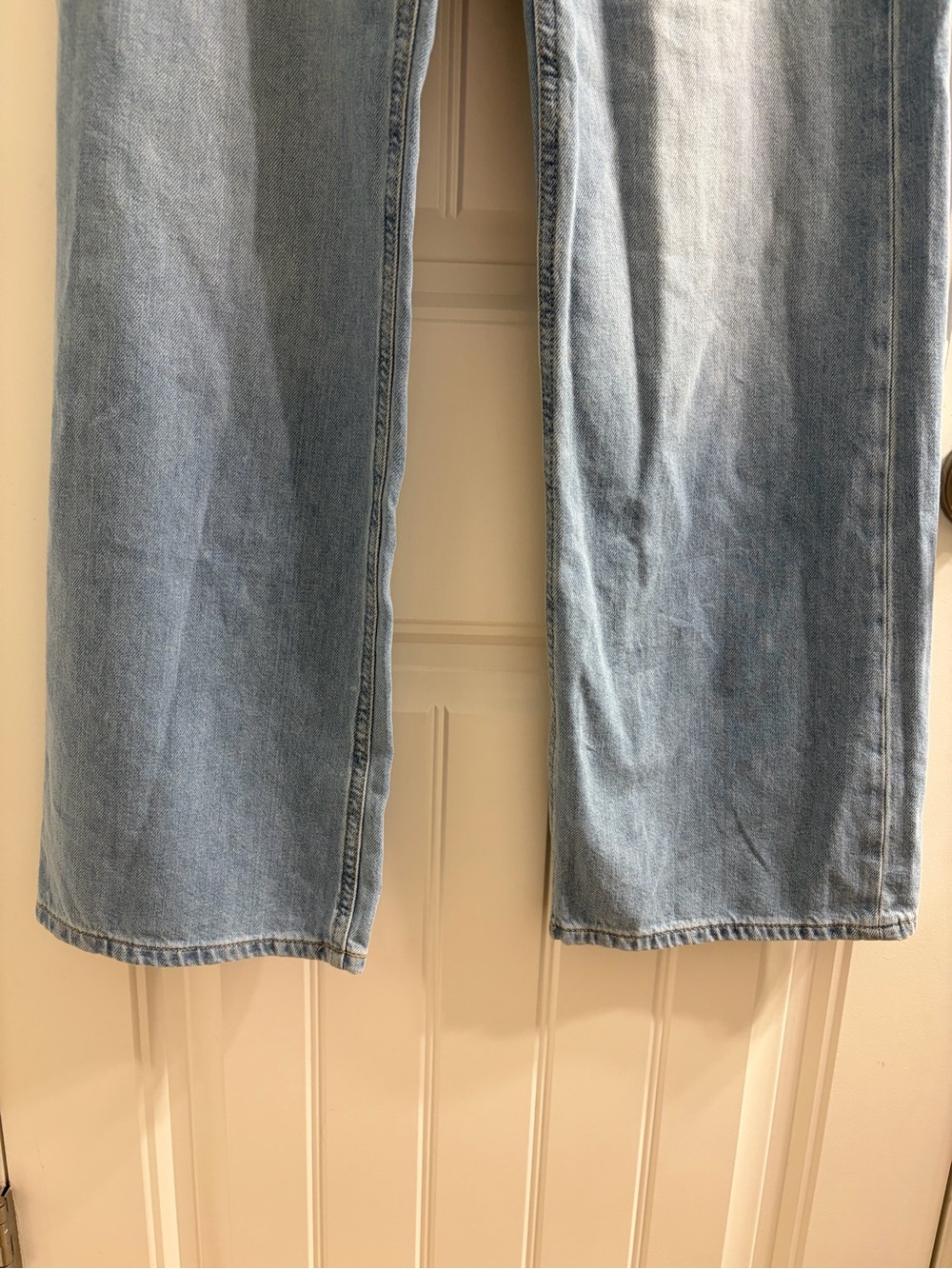 NWT Aéropostale Medium Wash High-Rise Vintage-Inspired Full Wide Leg Jeans Sz 2 - Picture 7 of 7